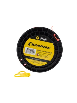 Корд триммерный CHAMPION Twisted Square 2.4мм х450м (витой квадрат) (C7018)