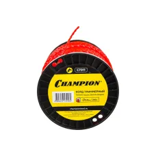Корд триммерный CHAMPION Twisted Square 3.0 мм х 60 м (витой квадрат) + нож (C7011)