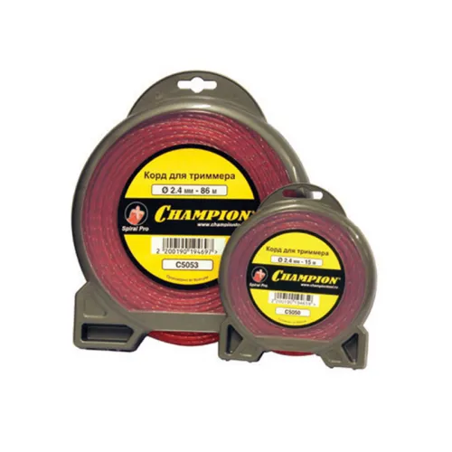 Корд триммерный CHAMPION Spiral Pro (2.0 мм; 15 м; витой) CHAMPION C5049