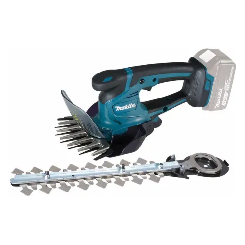 Аккумуляторные ножницы MAKITA DUM604ZX, LXT 18В, нож для травы 16 см, нож для кустарников 20 см, без АКБ И ЗУ (DUM604ZX)