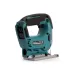 Аккумуляторный лобзик MAKITA JV101DWAE, 10.8 В, 2х2 Ач Li-ion (слайдер), 0-2900 об\м, ход 18 мм, рез 65 мм, 1.9 кг, чем, 3-маятн
