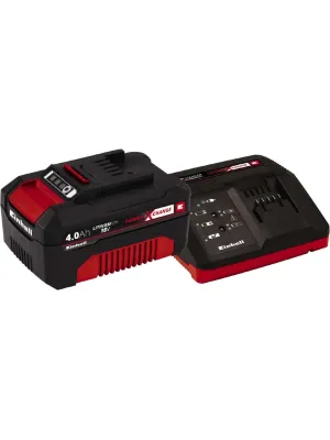 Комплект EINHELL POWER X-CHANGE Starter kit 18V 4Ah, ЗУ + аккумулятор 18В, 4Ач Li-Ion