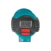 Термопистолет MAKITA HG6530VK, 2000 Вт, 280-550 л\м, 50\650 грС, чем., 4 насадки, 0.6 кг
