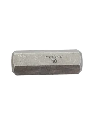 Бита OMBRA 10 мм DR шестигранная, H10, 30 мм
