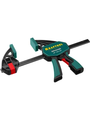 Струбцина KRAFTOOL GRAND GP-150/85, пистолетная, сжатие/распор: 150/350мм, глубина 85мм, 180кгс, (32226-15_z01)