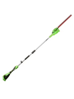 Кусторез аккумуляторный GREENWORKS G40PHA, 40 В, штанговый, без АКБ и ЗУ