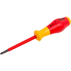 Отвертка FELO диэл. PZ1х80 мм (91510290)
