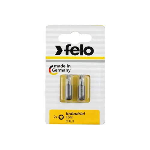 Бита FELO Torx 25х25 Industrial 2шт. блистер (02625036)