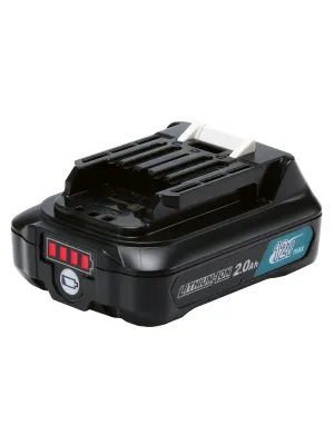 Аккумулятор MAKITA BL1021B (слайдер) 12.0V 2.0Ah Li-Ion, кор, инд зар., (197396-9)