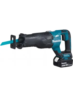 Аккумуляторная пила сабельная MAKITA DJR187RT LXT BL, 18 В, ход 32 мм, рез 255 мм, 2 скорости, 1х5.0 Ач, з/у