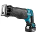 Аккумуляторная пила сабельная MAKITA DJR187RT LXT BL, 18 В, ход 32 мм, рез 255 мм, 2 скорости, 1х5.0 Ач, з/у