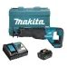 Аккумуляторная пила сабельная MAKITA DJR187RT LXT BL, 18 В, ход 32 мм, рез 255 мм, 2 скорости, 1х5.0 Ач, з/у
