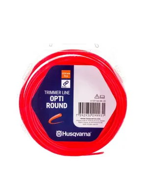 Корд триммерный HUSQVARNA круглый Opti, 2,4 мм/15 м, в блистере