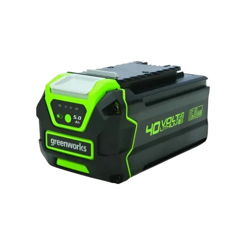 Аккумулятор GREENWORKS G40B5 40В 5Ач Li-ion время зарядки от 50 до 150мин (2927207gw)