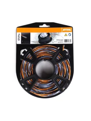 Корд триммерный STIHL крестообразного сечения CF3 Pro 2.4мм х 15м - NEW (7028-871-0479) уп. 36