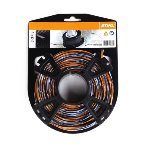 Корд триммерный STIHL крестообразного сечения CF3 Pro 2.4мм х 15м - NEW (7028-871-0479) уп. 36