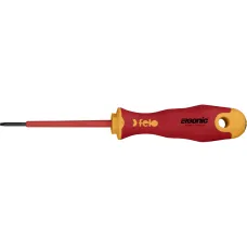 Отвертка FELO диэл. SL 2.5х0.4х75 мм (41302590)