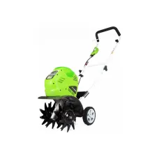 Аккумуляторный культиватор GREENWORKS G40TL, 40В,  АКБ 4Ач, ЗУ