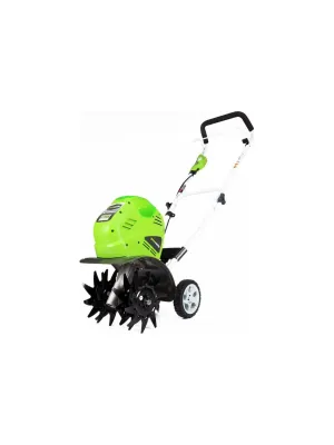 Аккумуляторный культиватор GREENWORKS G40TL, 40В,  АКБ 4Ач, ЗУ