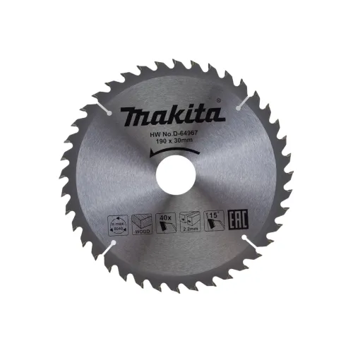 Диск пильный MAKITA 190x30x1.4x40T