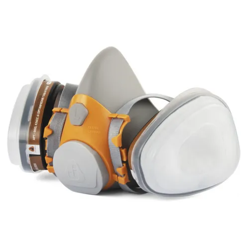 Полумаска JETA SAFETY J-SET6500-L, для защиты дыхания, размер L, фильтры А1 (2 шт), предфильтры P2 (4 шт), держатели (2 шт)