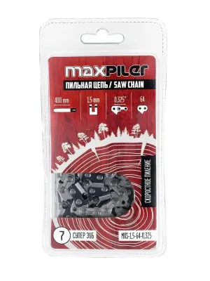 Цепь MAXPILER MXS-1,5-64-0,325 , блистер