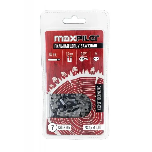 Цепь MAXPILER MXS-1,5-64-0,325 , блистер