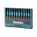 Набор бит MAKITA Impact Black 50 мм 10 шт (PH1,PH2,PH3,PZ1,PZ2,PZ3,T15,T20,T25,T30 )