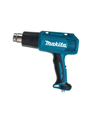 Термопистолет MAKITA HG6030K, строительный, 1800Вт, 4 насадки, кейс