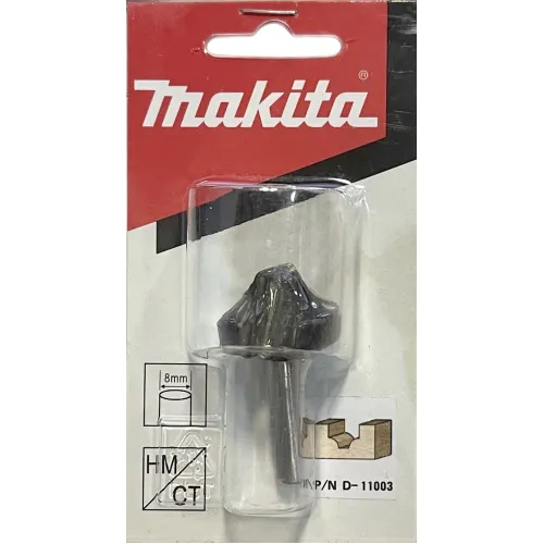 Фреза MAKITA кром. калевочная 8R 27х15х8х32х2Т