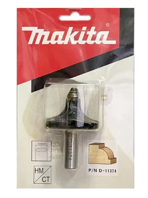 Фреза MAKITA кром. калевочная внутр. радиус 12.7R 50,8х25,4х12х38х2Т