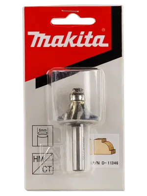 Фреза MAKITA кром. калевочная внутр. радиус 8R 28,6х12,7х8х32х2Т