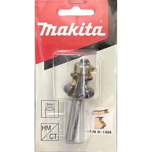 Фреза MAKITA кром. фигурная 25.4х15,9х8х38х2Т