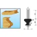 Фреза MAKITA кром. фигурная 25.4х15,9х8х38х2Т