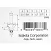 Фреза MAKITA кром. фигурная 25.4х15,9х8х38х2Т