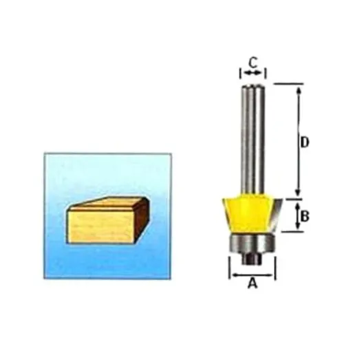Фреза MAKITA кромочная конусная 22° 19,9х9,5х8х32х2Т