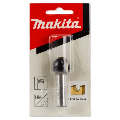 Фреза MAKITA паз. галтельная 10R 20х16х12х38х2Т