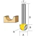 Фреза MAKITA паз. галтельная 10R 20х16х12х38х2Т