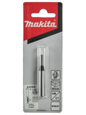 Фреза MAKITA пазовая с 1 режущей кромкой 