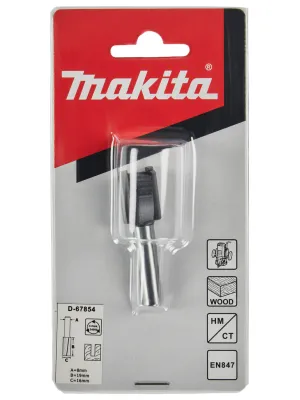 Фреза MAKITA пазовая с 2 режущими кромками 