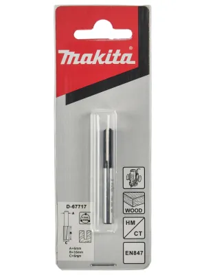 Фреза MAKITA пазовая с 2 режущими кромками 