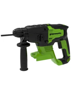 Аккумуляторный перфоратор GREENWORKS GD24SDS2, SDS-pluss, бесщеточный, Li-Ion 1х2Ач, ЗУ