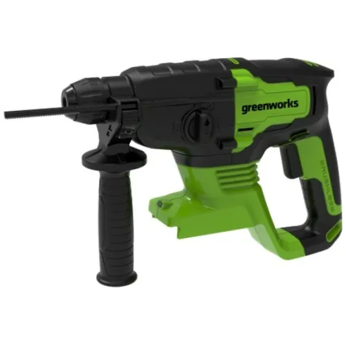Аккумуляторный перфоратор GREENWORKS GD24SDS2, SDS-pluss, бесщеточный, Li-Ion 1х2Ач, ЗУ