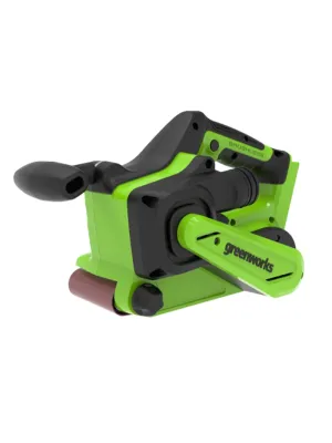 Аккумуляторная шлиф. машина GREENWORKS G24BS, ленточная, бесщеточная