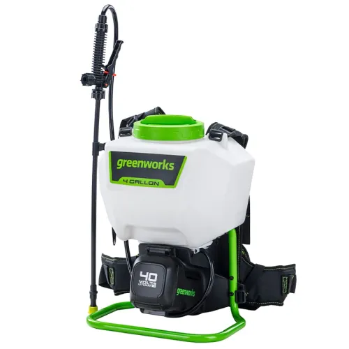 Аккумуляторный опрыскиватель GREENWORKS G40BPS, 40В, ранцевый, без АКБ и ЗУ