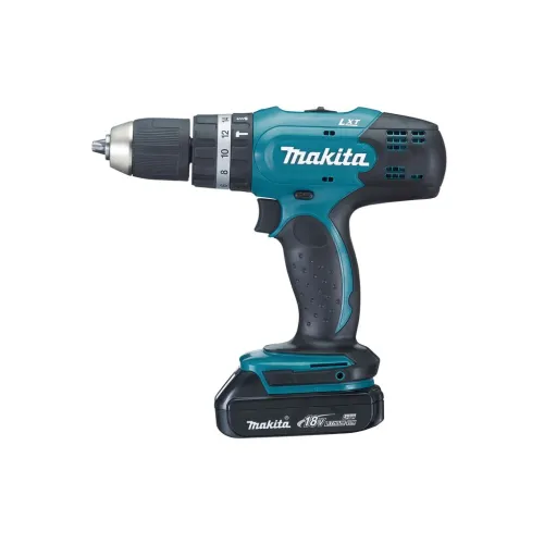 Аккумуляторный шуруповерт ударный MAKITA DHP453SYE, кейс