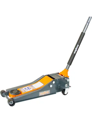Домкрат OMBRA OHT233S, подкатной 3 т. гаражный двухпоршневой, с уменьшенной высотой подхвата, 75-505 мм