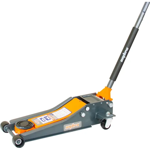 Домкрат OMBRA OHT233S, подкатной 3 т. гаражный двухпоршневой, с уменьшенной высотой подхвата, 75-505 мм