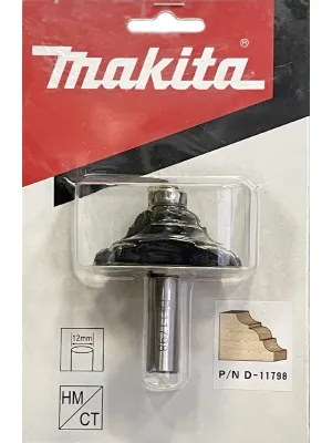 Фреза MAKITA кром. калевочная 38,1х19х8х60х2Т