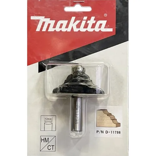 Фреза MAKITA кром. калевочная 38,1х19х8х60х2Т